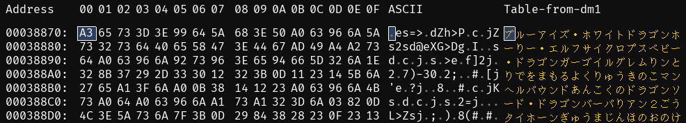 ImHex of DM4K at 0x38870